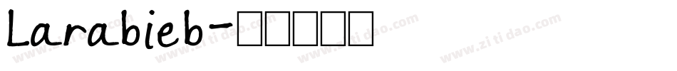 Larabieb字体转换