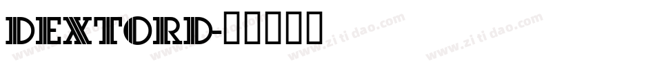DextorD字体转换