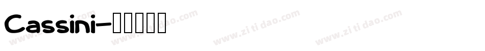 Cassini字体转换