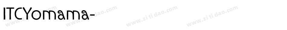 ITCYomama字体转换