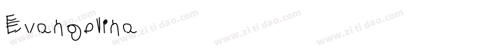 Evangelina字体转换