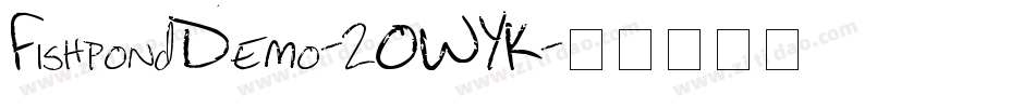 FishpondDemo-2OWYK字体转换