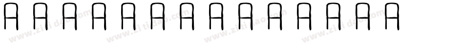 friday13字体转换