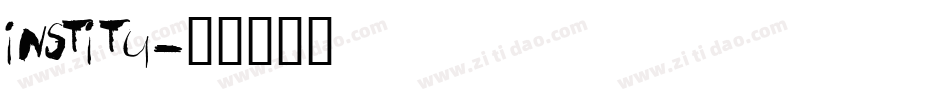 INSTITU字体转换
