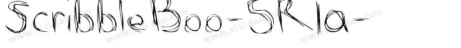 ScribbleBoo-5R1a字体转换