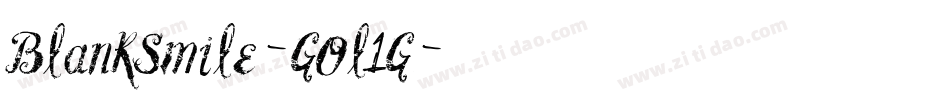 BlankSmile-GOl1G字体转换