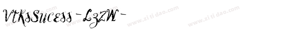 VtksSucess-Lz2W字体转换
