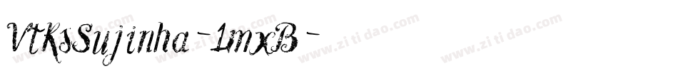 VtksSujinha-1mxB字体转换