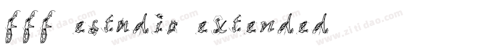 fff_estudio_extended字体转换