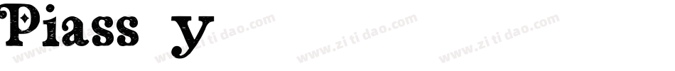Piassey字体转换