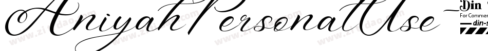 AniyahPersonalUse-1G9m2字体转换 AniyahPersonalUse-1G9m2字体转换