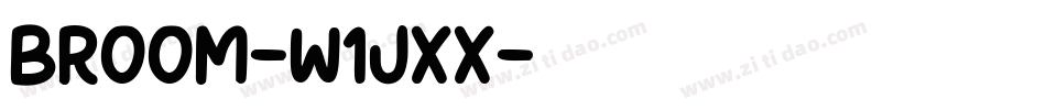 Broom-w1Jxx字体转换