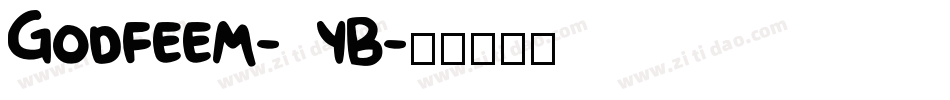 Godfeem-16yB字体转换