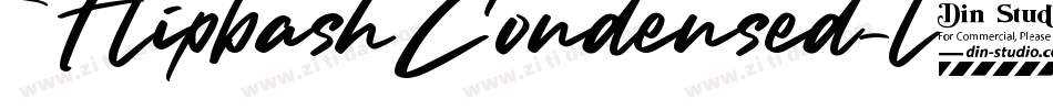 FlipbashCondensed-l7RD字体转换
