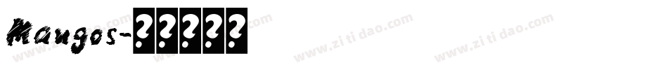 Mangos字体转换