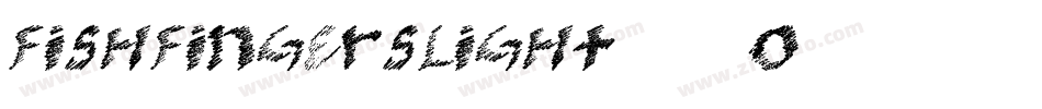 FishfingersLight-077o字体转换