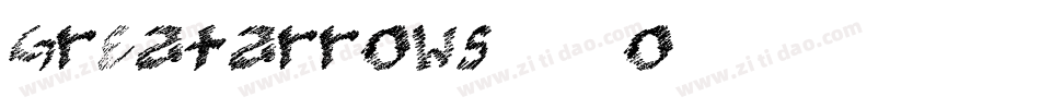 Greatarrows-269o字体转换
