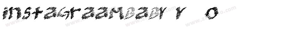 Instagraambaby-Y05o字体转换