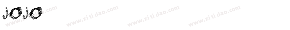 JOJO字体转换