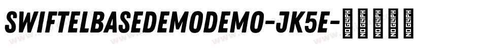 SwiftelBaseDemoDemo-JK5E字体转换 SwiftelBaseDemoDemo-JK5E字体转换