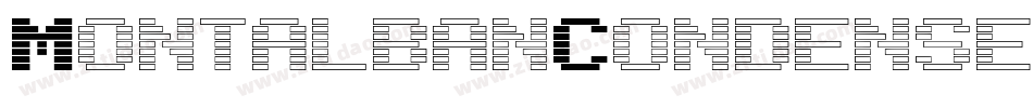 MontalbanCondensed-d8WK字体转换