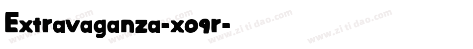 Extravaganza-xo9r字体转换