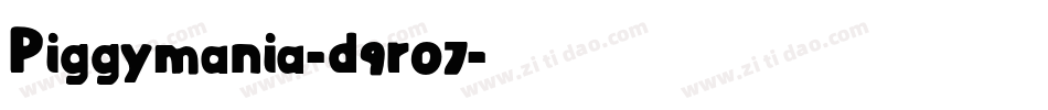 Piggymania-d9r07字体转换 Piggymania-d9r07字体转换