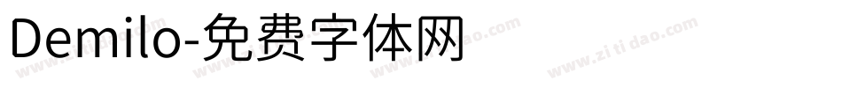 Demilo字体转换