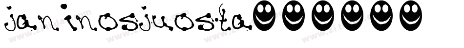 janinosjuosta字体转换