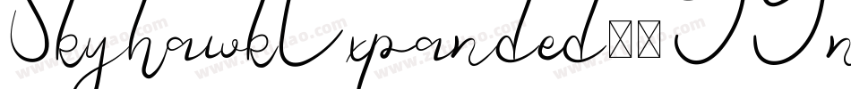 SkyhawkExpanded-8GYn字体转换