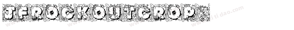 JFRockOutcrop字体转换