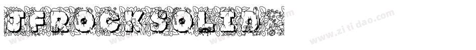 JFRockSolid字体转换