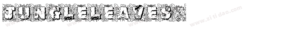 Jungleleaves字体转换
