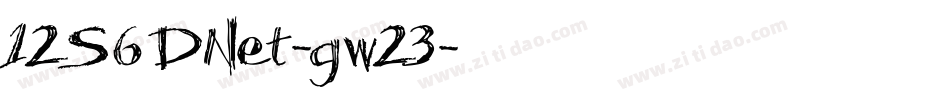 12S6DNet-gw23字体转换