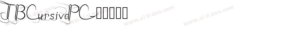 JBCursivePC字体转换