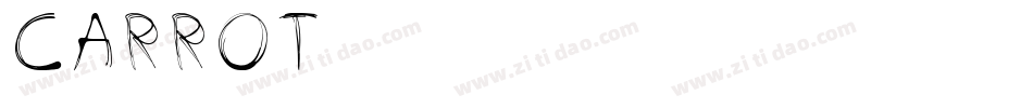 Carrot-578字体转换