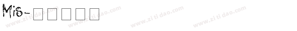 Mis字体转换