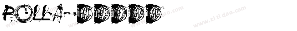 Polla字体转换