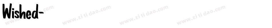 Wished字体转换