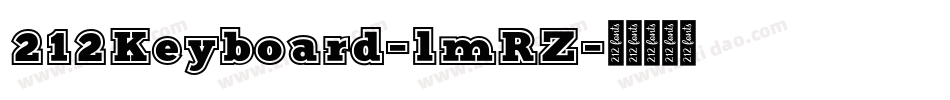 212Keyboard-lmRZ字体转换