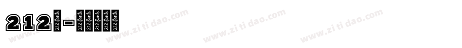 212号字体转换