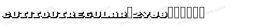 CutItOutRegular-2yJ8字体转换
