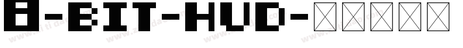 8-bit-hud字体转换