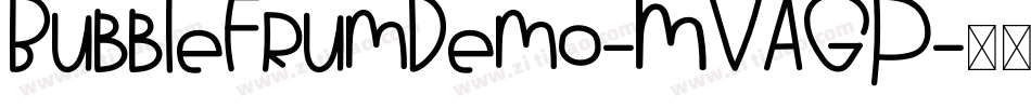 BubbleFrumDemo-MVAGP字体转换