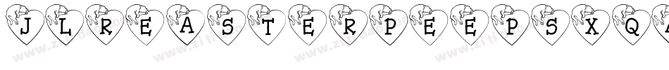JlrEasterPeeps-Xqaa字体转换