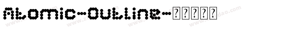 Atomic-Outline字体转换