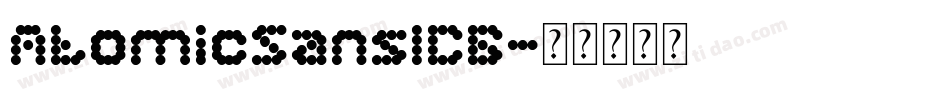 AtomicSansICG字体转换