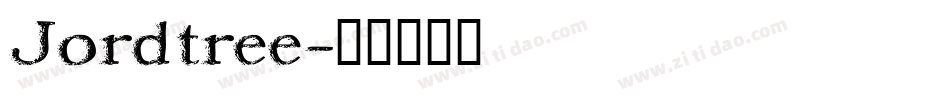 Jordtree字体转换