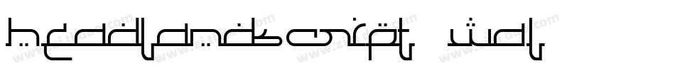 HeadlandScript-2wAl字体转换