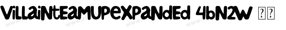 VillainTeamUpExpanded-4Bn2W字体转换